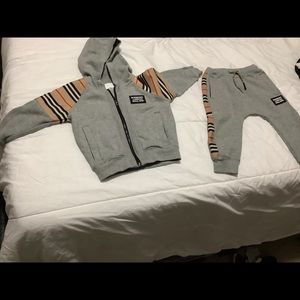 COPY - Burberry hoodie sweatsuit toddler
